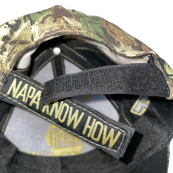 Napa Racing Baseball Cap NASCAR Martin Truex Jr #56 Hat Camo Know How Adjustable - Picture 10 of 10